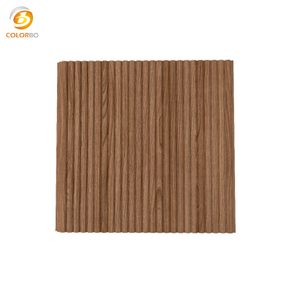 Akustische Schallabsorptions-Diffusionswand aus Holz