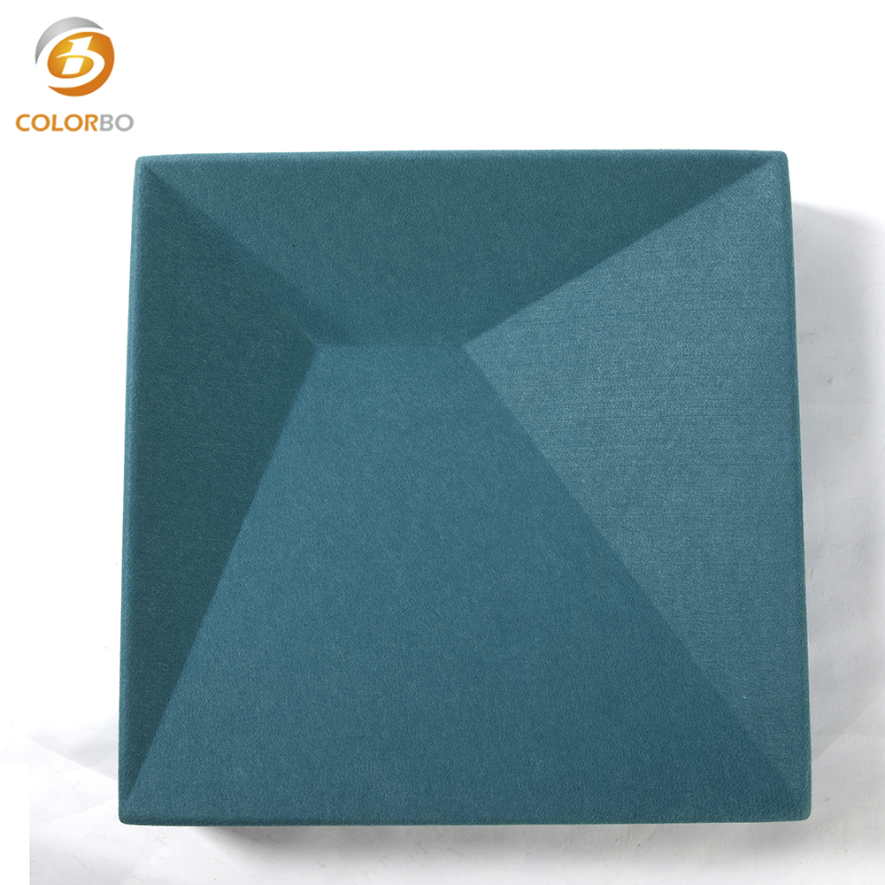 PET-C-001C Einzigartige neue schallabsorbierende 3D-Paneele für die Wand 