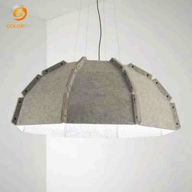 PET-LPD-010L B1 Eco flammhemmender Polyesterfaser-Dekorationsseil-Lampenschirm