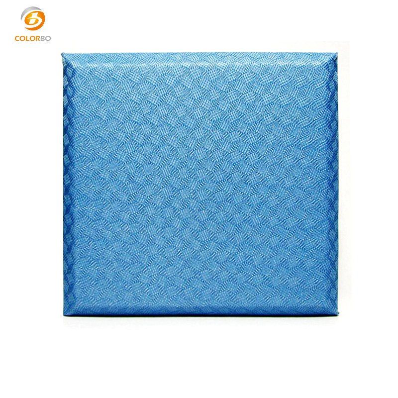 Mit Stoff umwickelte Polyester-Akustikplatten zur Schallabsorption